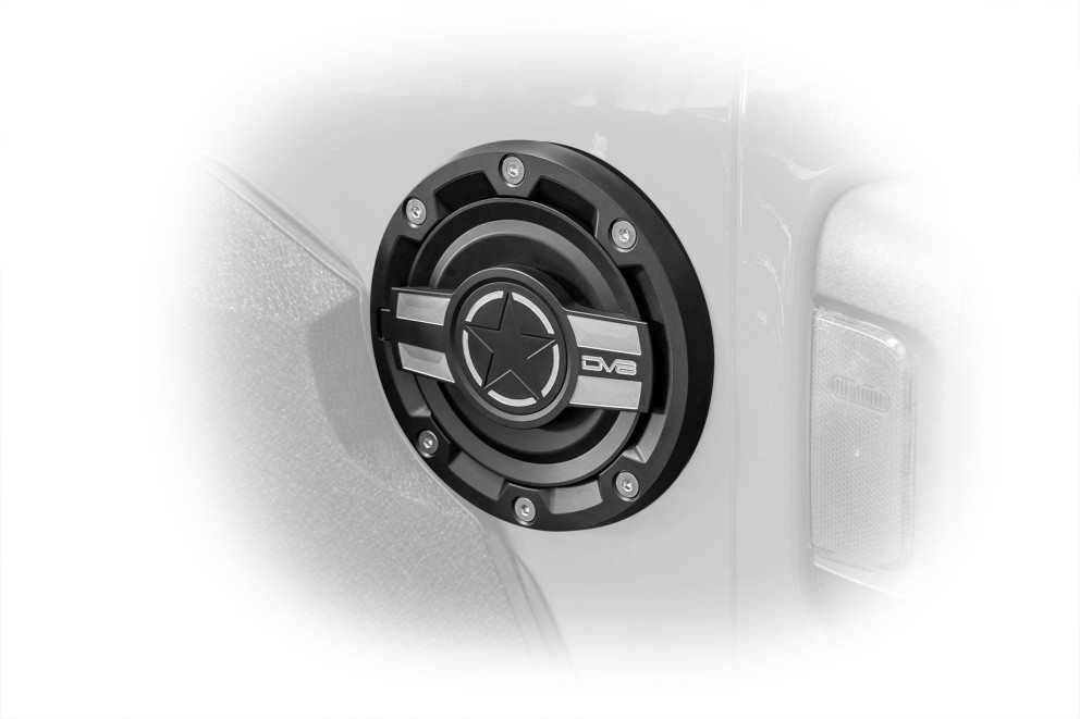 Кришка паливного бака Jeep Wrangler JL 18-23 DV8 Offroad D-JL-190004-MIL