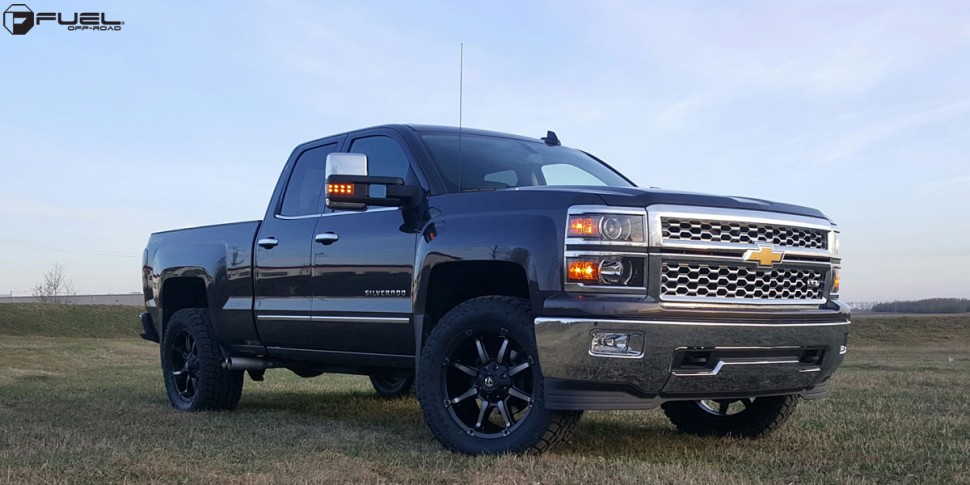 Колісний диск Fuel Off Road Coupler Matte Black Double Dark Tint 18x9 ET+1 D55618901750