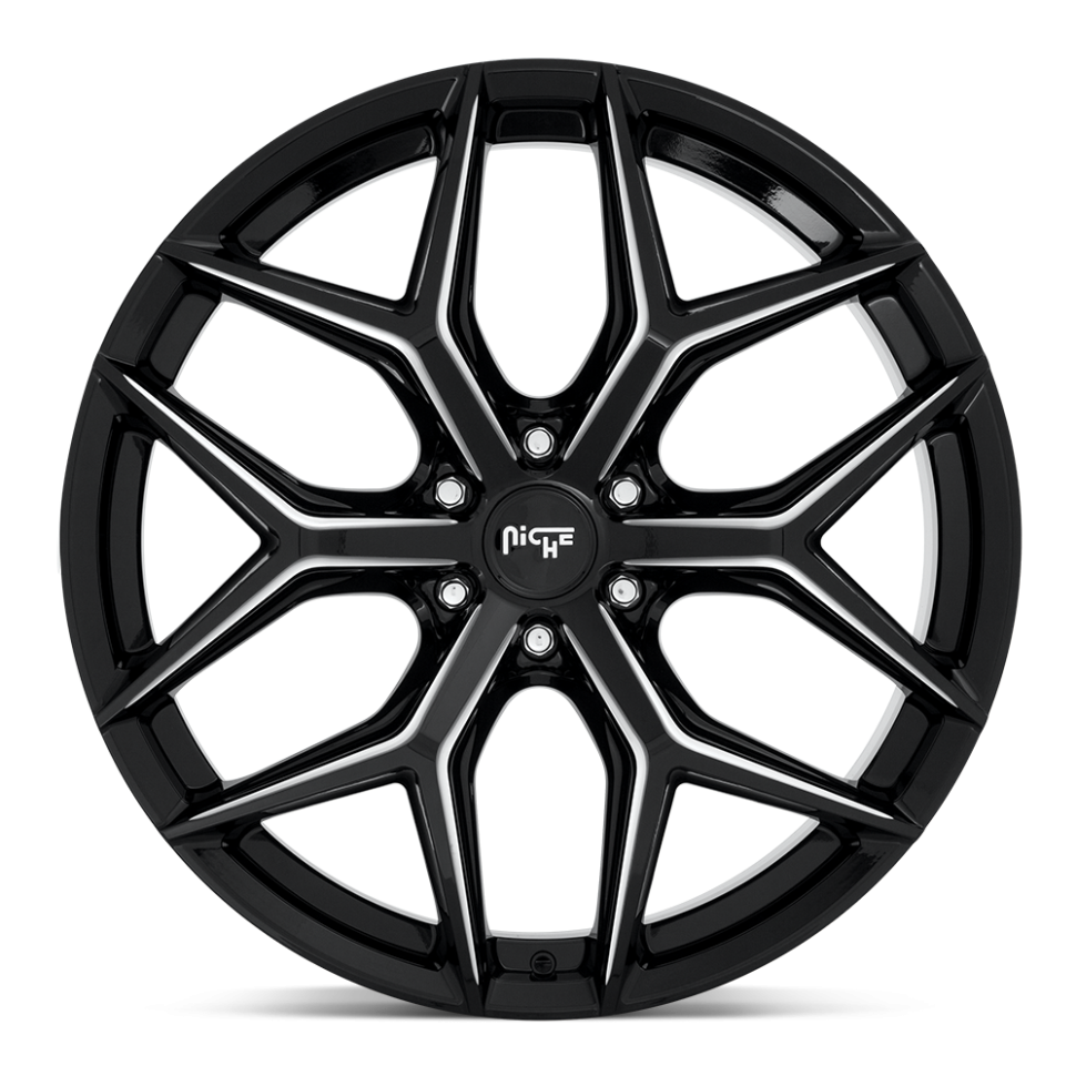 Niche Road Wheels M232240089+30 Vice Suv Wheel Gloss Black Milled 24x10 +30