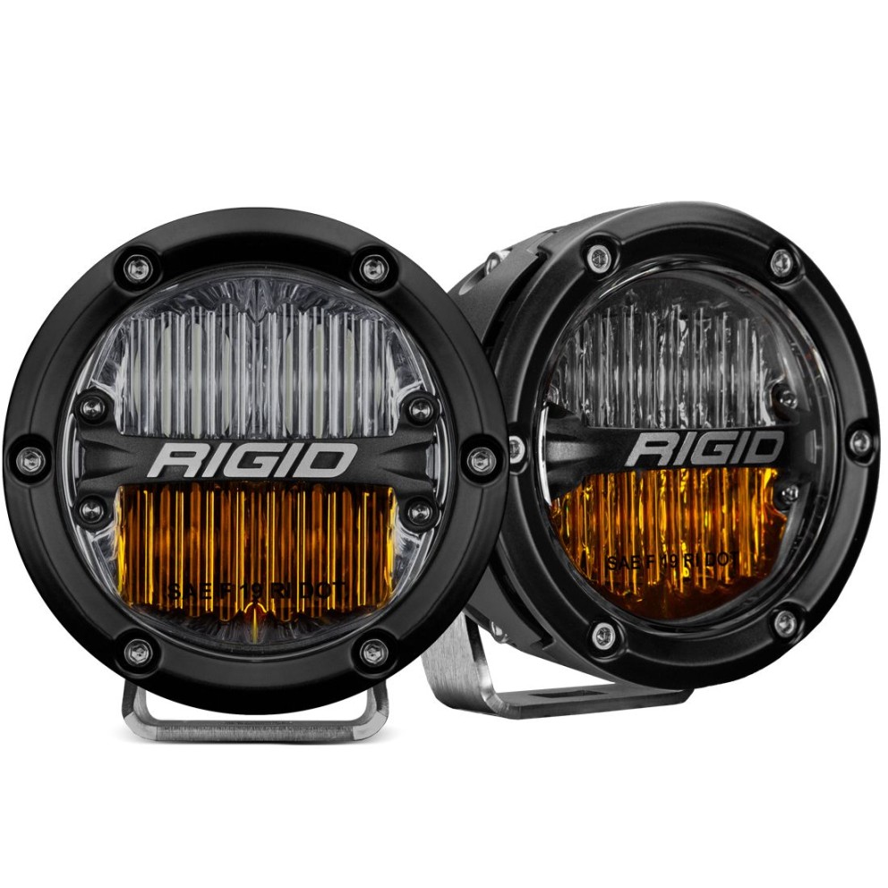 Rigid Industries 36122 360-Series Fog Light Kit 4" Sae