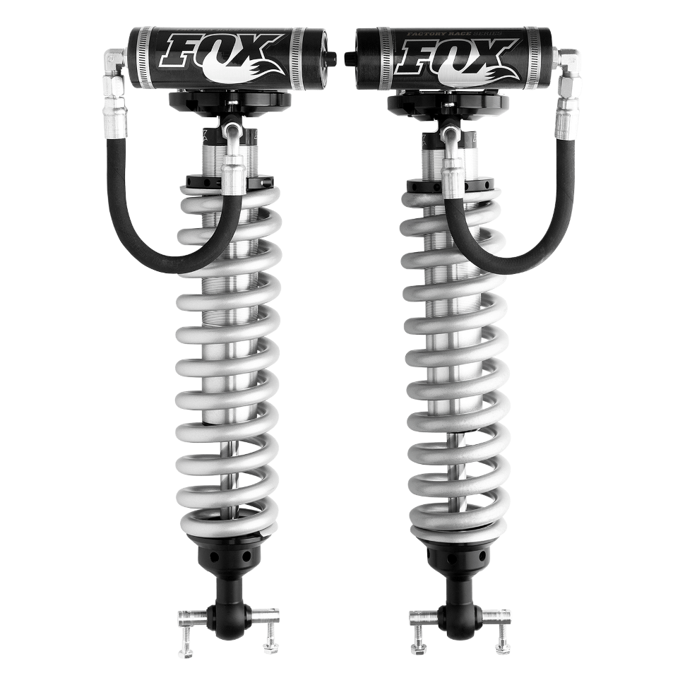Fox Shocks 883-02-132 Factory Race Series 2.5 Front Coilover Reservoir Shock Lift 0-2" Ford F-150 14-20 Pair