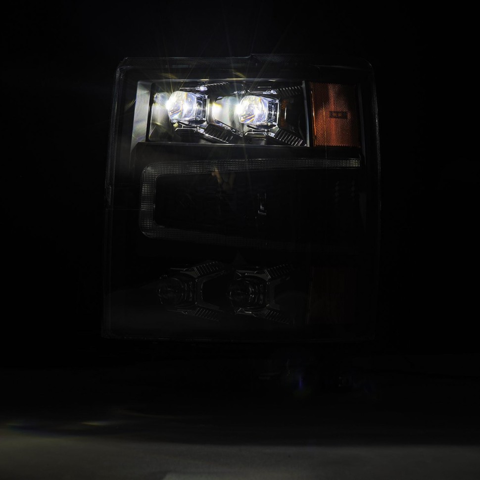 Комплект передних Led фар Chevrolet Silverado 1500 14-15 NOVA-Series AlphaRex 880239