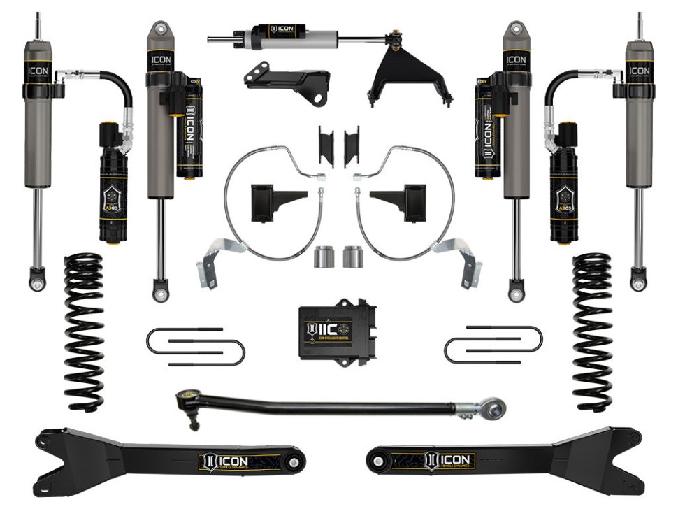 Ліфт-комплект підвіски Ford F-250/F-350 23-26 Stage 8 Lift 4.5" Icon Vehicle Dynamics K65907R
