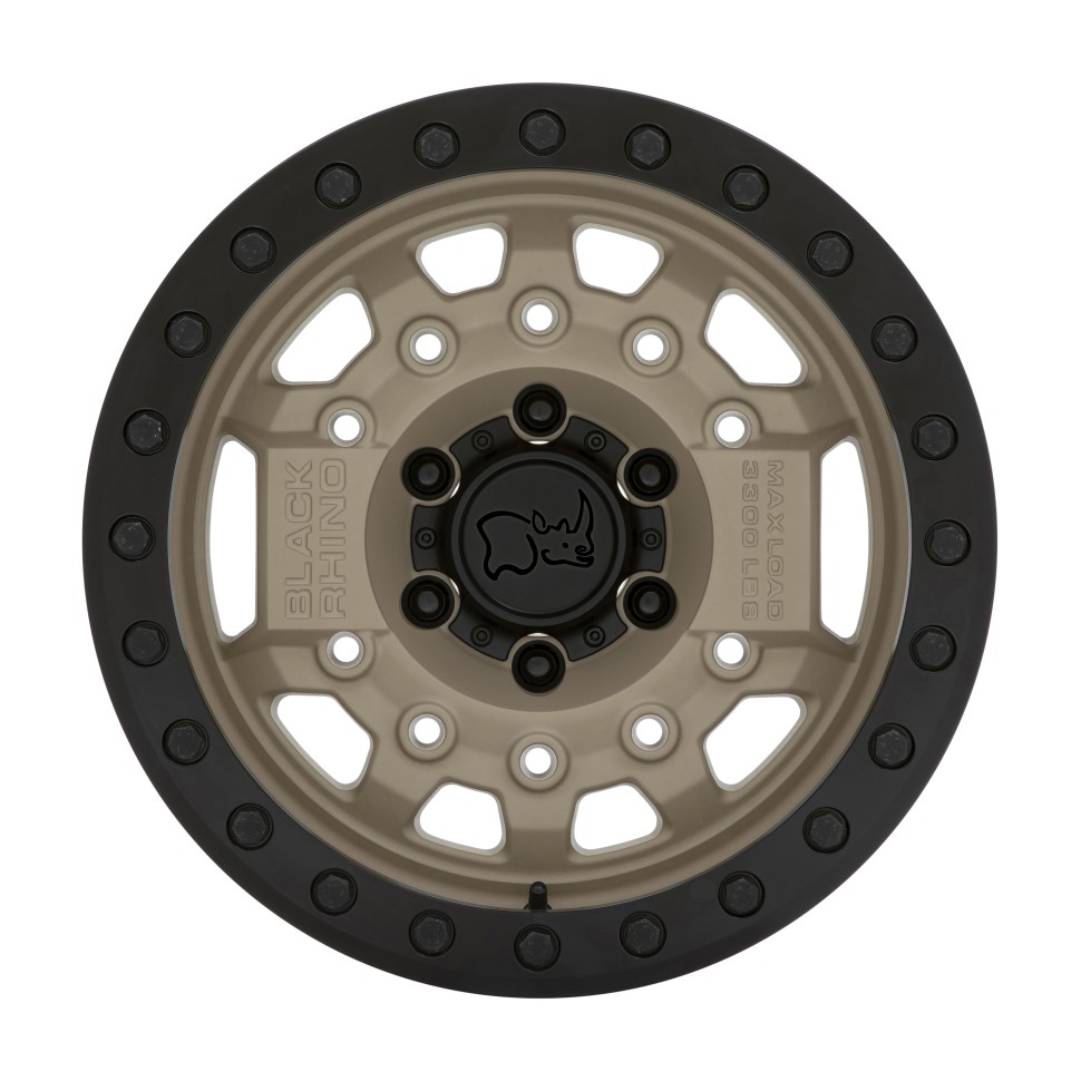 Колесный диск Black Rhino Avenger Beadlock Od Green W/Black Hardware 17x8.5 ET 1785AVG006140N12
