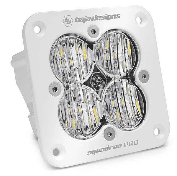 Дополнительная LED фара скрытого монтажа 3.5x3.5" Wide Cornering Squadron Pro Baja Designs 491005WT