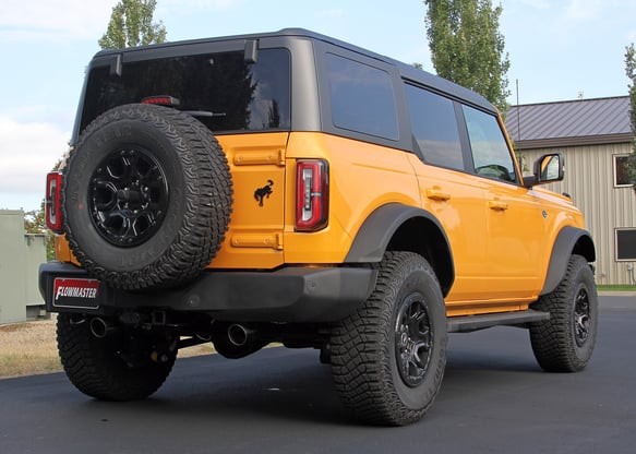 Выхлопная система Cat-Back Ford Bronco 21-26 Outlaw Series Flowmaster 818101