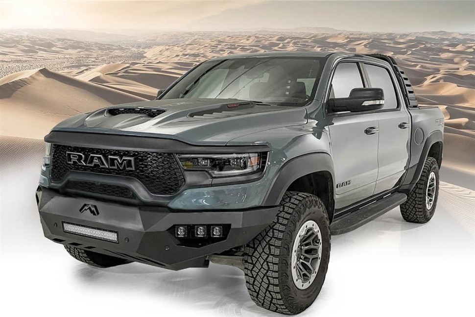 Передний бампер Dodge Ram 1500 TRX 21-24 Vengeance Fab Fours DX21-V4551-1