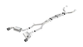 Выхлопная система Cat-Back Chevrolet Camaro 16-24 S-Type Borla 140689CF