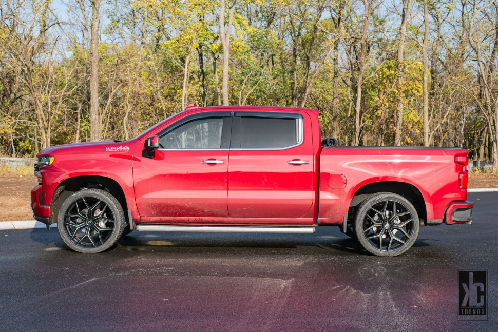 Niche Road Wheels M232240084+30 Vice Suv Wheel Gloss Black Milled 24x10 +30