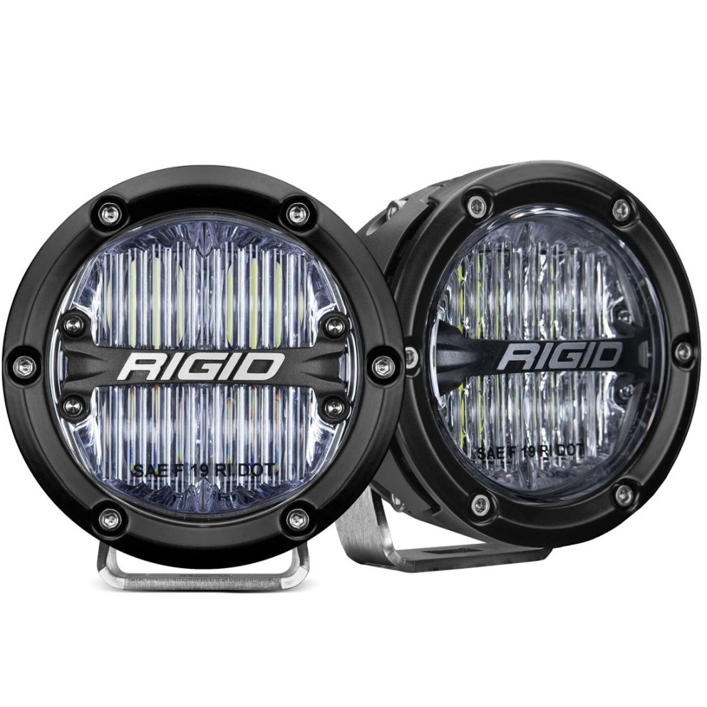 Rigid Industries 36120 360-Series Fog Light Kit 4" Sae