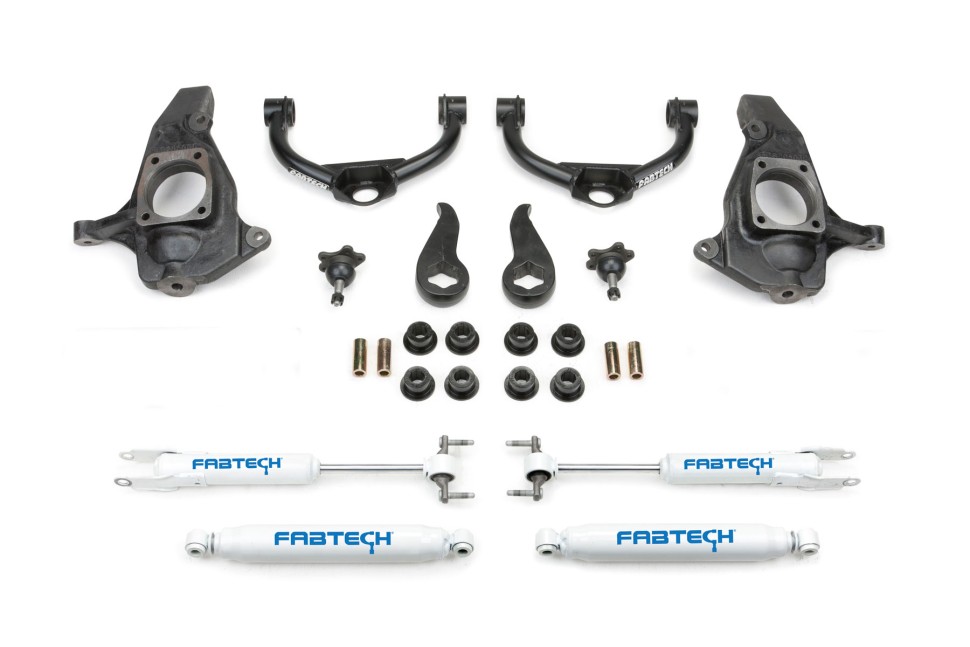 Лифт комплект подвески Chevrolet Silverado/GMC Sierra 2500/3500 11-19 Lift 3.5" Fabtech K1055