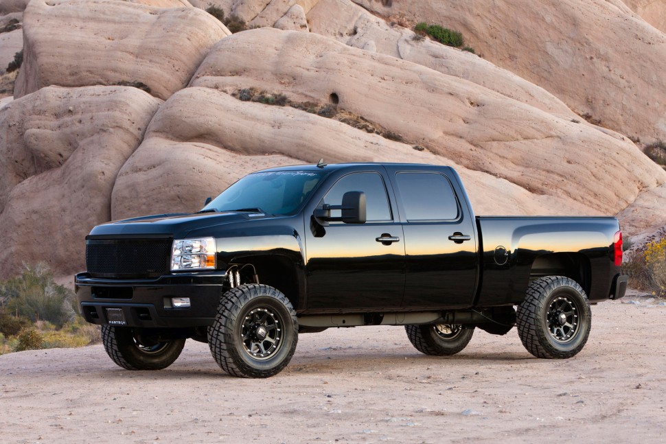 Лифт комплект подвески Chevrolet Silverado/GMC Sierra 2500/3500 11-19 Lift 3.5" Fabtech K1055