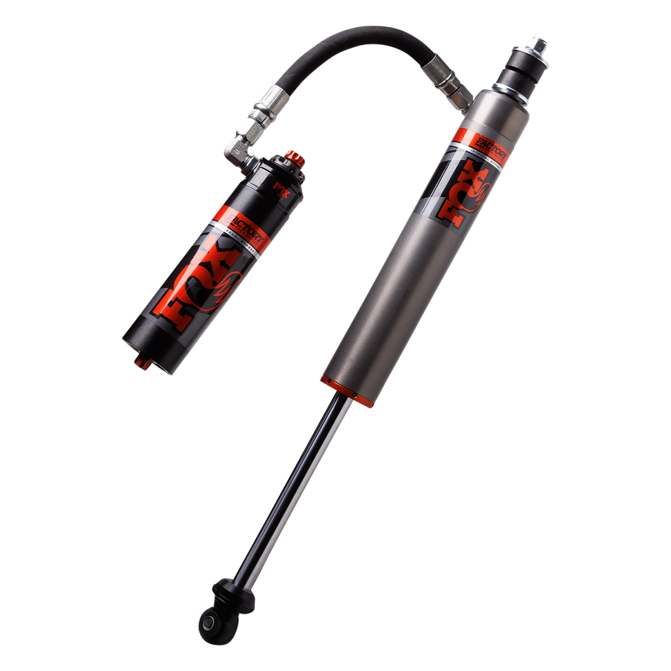 Амортизатор передний с резервуаром регулируемый Jeep Wrangler JK 07-18 Factory Race Series 2.5 Lift 2.5-4" Fox Shocks 883-26-109 Пара