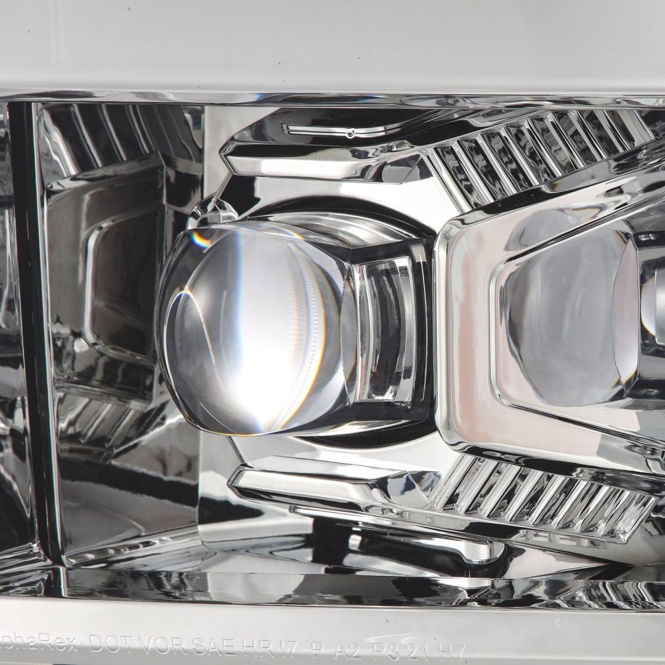 Комплект передних Led фар Chevrolet Silverado 1500 14-15 NOVA-Series AlphaRex 880240
