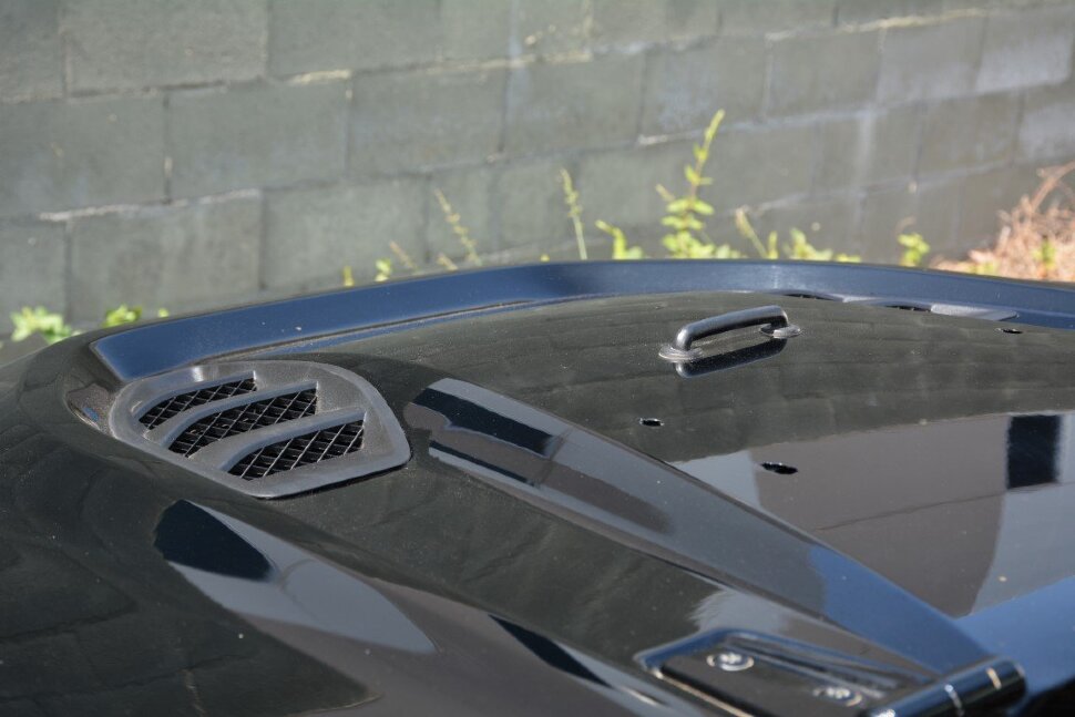 DV8 Offroad HDMB07-TA 10th Anniversary Heat Dispersion Hood Jeep Wrangler JK 07-18