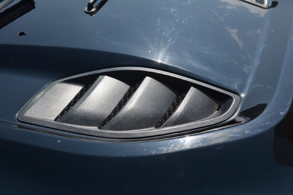 DV8 Offroad HDMB07-TA 10th Anniversary Heat Dispersion Hood Jeep Wrangler JK 07-18