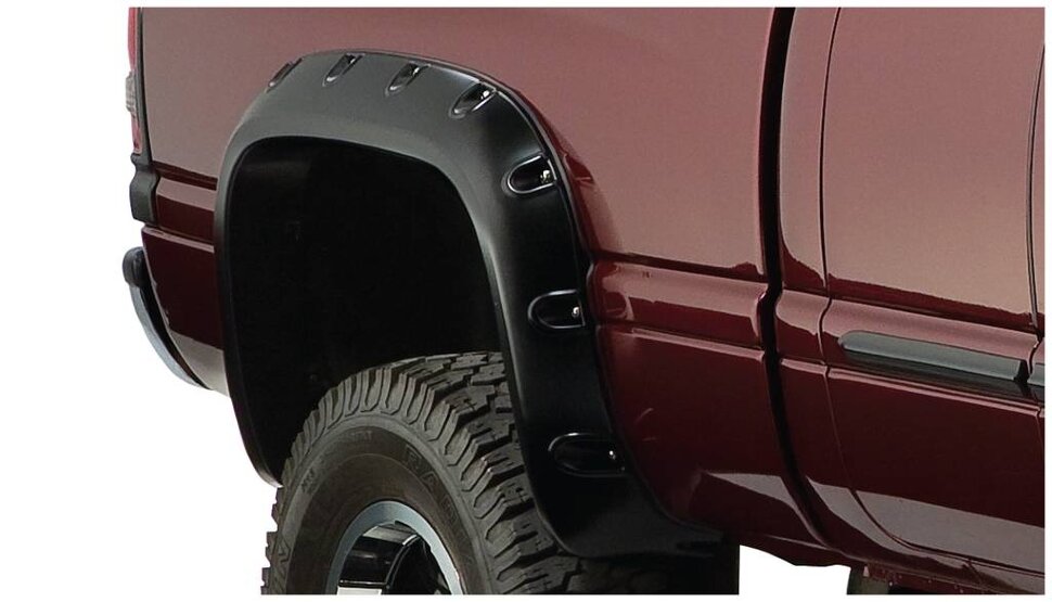 Bushwacker 50030-02 Pocket Style Fender Flares Set 2PC Rear Dodge Ram 1500/2500/3500 00-02