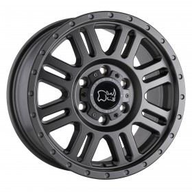 Колісний диск Black Rhino Yellowstone Matte Gunmetal 17x8 ET+38 1780YWN386130G84