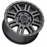 Black Rhino 1780YWN386130G84 Yellowstone Wheel Matte Gunmetal 17x8 +38