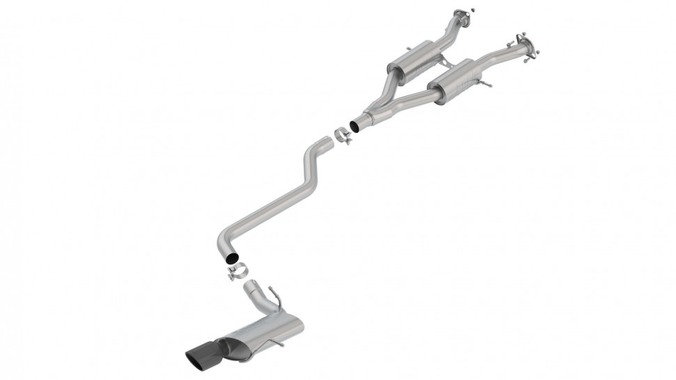 Выхлопная система Jeep Grand Cherokee 14-21 Borla 140748BC