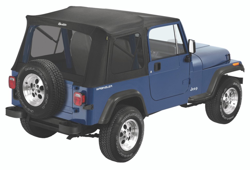 Мягкая крыша Supertop Classic Soft Top Black Diamond Jeep Wrangler TJ 97-06 Standard Bestop 5470935