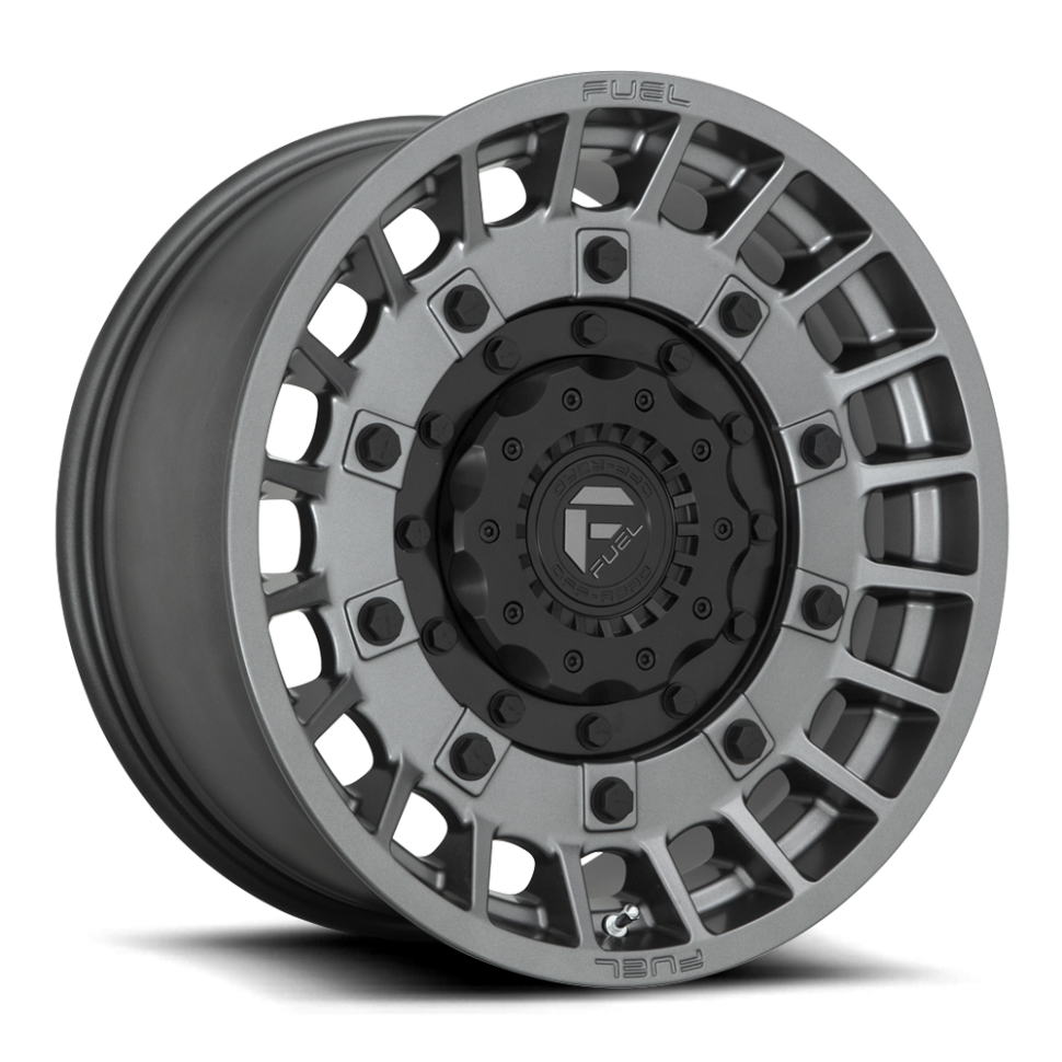 Колесный диск Fuel Off Road Militia Matte Anthracite And Black 20x10 ET-18 D72620002647