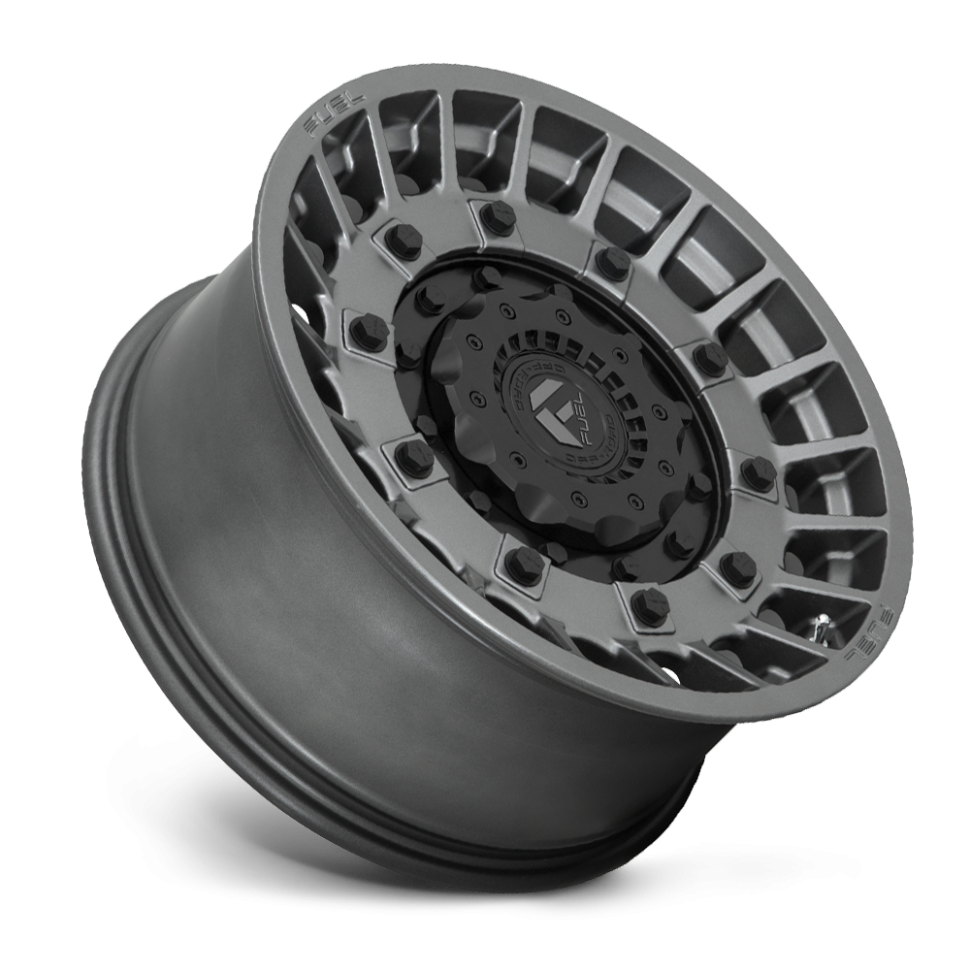 Колесный диск Fuel Off Road Militia Matte Anthracite And Black 20x10 ET-18 D72620002647
