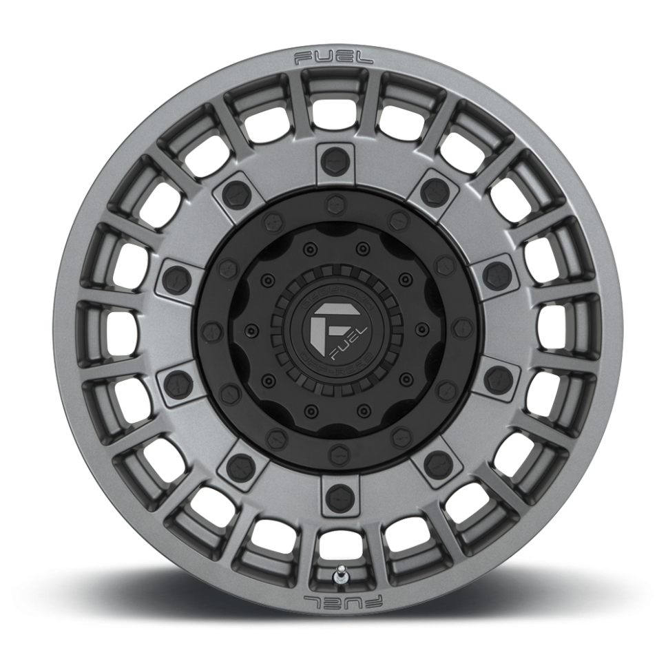 Колесный диск Fuel Off Road Militia Matte Anthracite And Black 20x10 ET-18 D72620002647