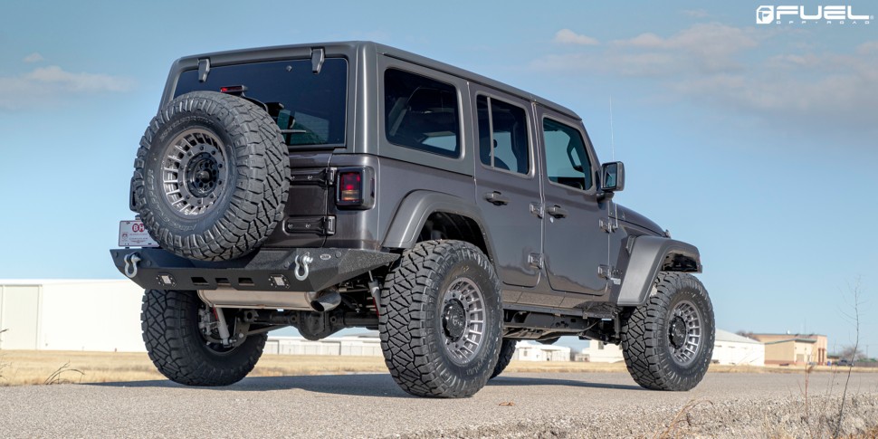 Колесный диск Fuel Off Road Militia Matte Anthracite And Black 20x10 ET-18 D72620002647