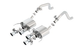 Вихлопна система Axle-Back Chevrolet Corvette 14-19 Atak Borla 11856
