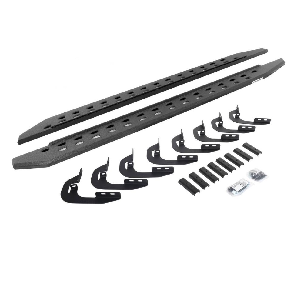 Подножки Chevrolet Silverado/GMC Sierra 1500/2500/3500 14-19 Crew Cab RB20 Slim Go Rhino 69404787ST