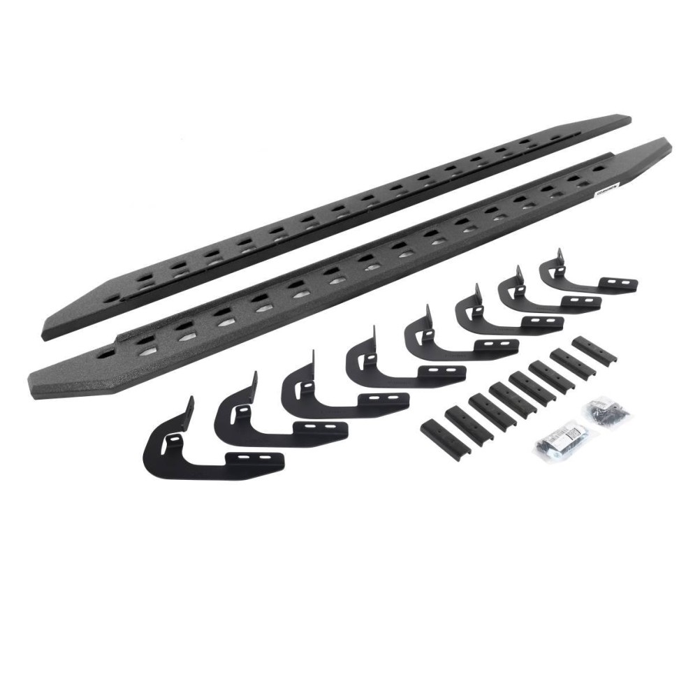 Подножки Chevrolet Silverado/GMC Sierra 1500/2500/3500 14-19 Crew Cab RB20 Slim Go Rhino 69404787ST
