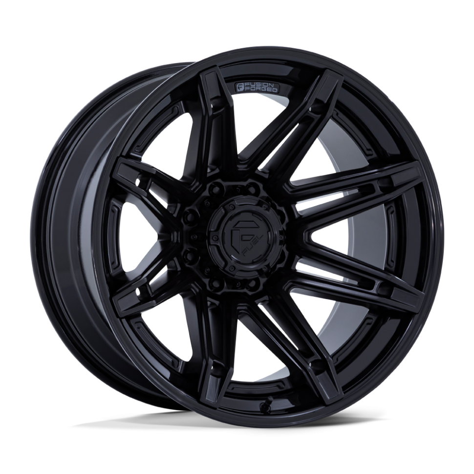 Колесный диск Fuel Off Road Brawl Matte Black W/Gloss Black Lip 22x12 ET-44 FC401MX22126844N