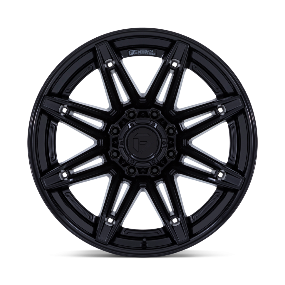 Колесный диск Fuel Off Road Brawl Matte Black W/Gloss Black Lip 22x12 ET-44 FC401MX22126844N