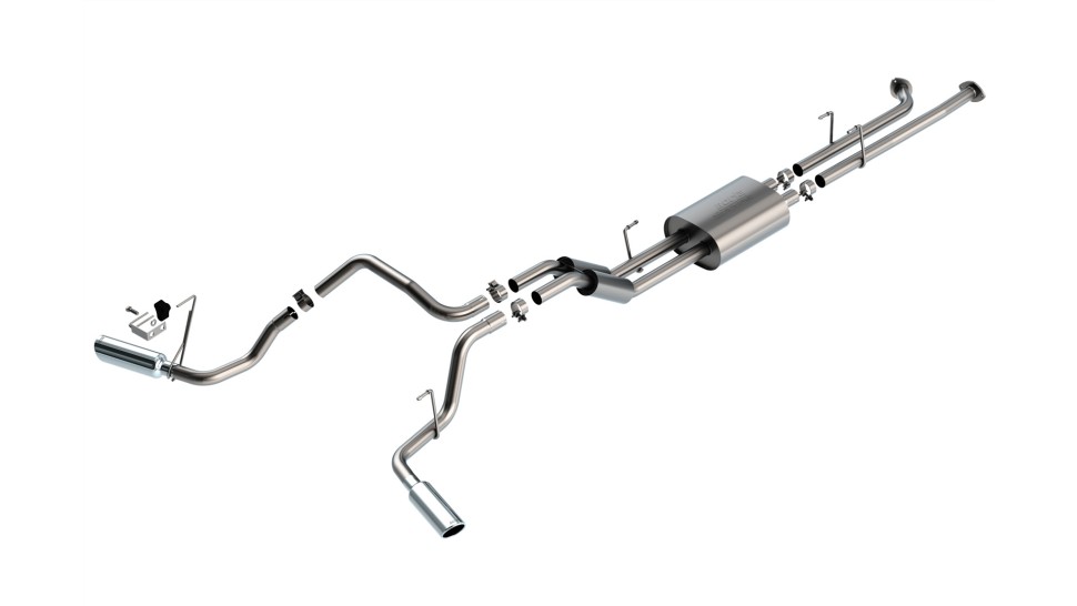 Выхлопная система Cat-Back Toyota Tundra 07-08 S-Type Borla 141021