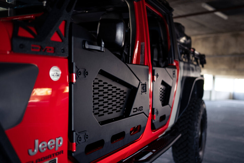 Передні напів-двері Jeep Wrangler JL/Gladiator JT 18-25 Spec Series DV8 Offroad HDJL-02F