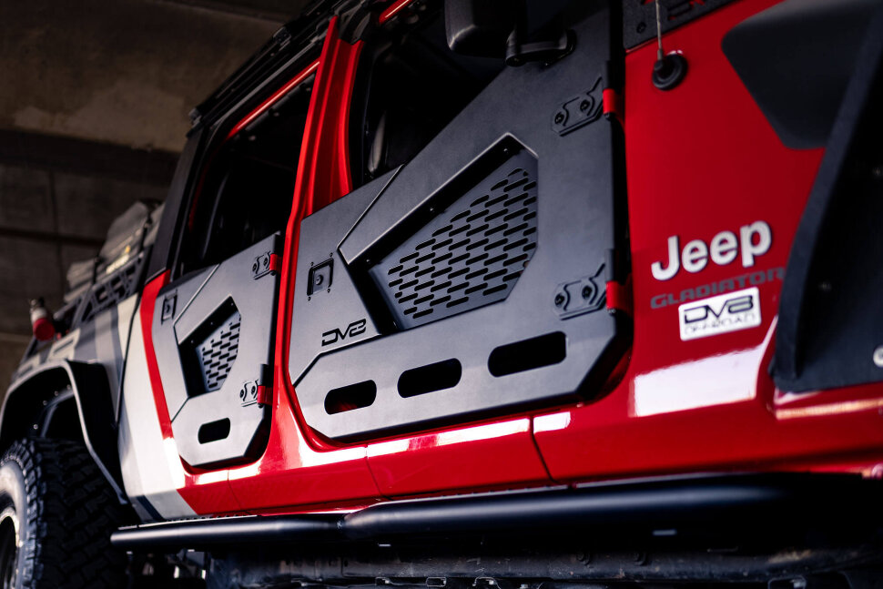 Передні напів-двері Jeep Wrangler JL/Gladiator JT 18-25 Spec Series DV8 Offroad HDJL-02F
