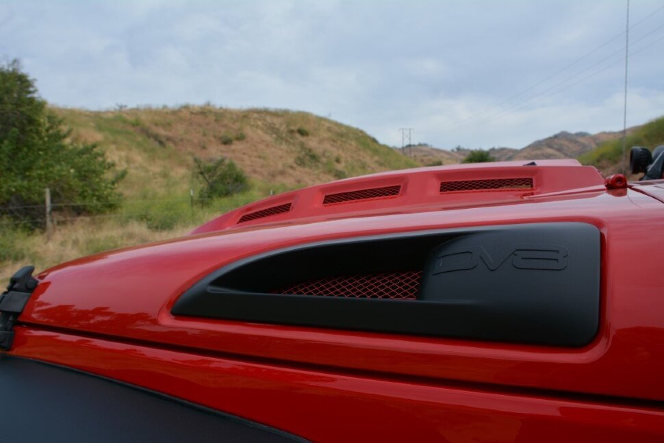 Теплорозсіювальний капот Jeep Wrangler JK 07-18 DV8 Offroad HDMB07-02