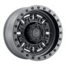 Black Rhino 1895ABR125150G10 Abrams Wheel Textured Matte Gunmetal 18x9.5 +12