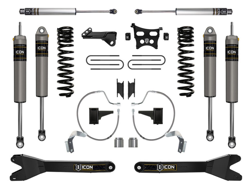 Ліфт-комплект підвіски Ford F-250/F-350 23-26 Stage 3 Lift 4.5" Icon Vehicle Dynamics K65902R