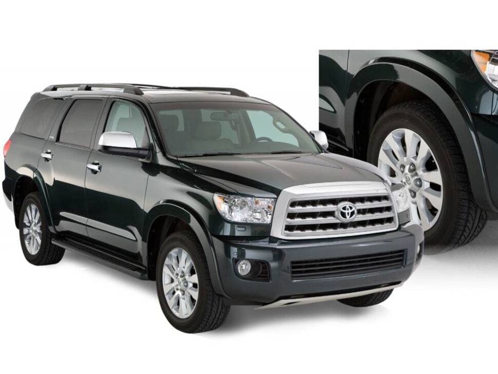Bushwacker 30912-02 OE Fender Flares Set 4 PC Toyota Sequoia 09-15