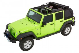 М`який дах софт Топ Jeep Wrangler JK 07-18 4 Door (Black Diamond) Trektop Glide Bestop 5492335