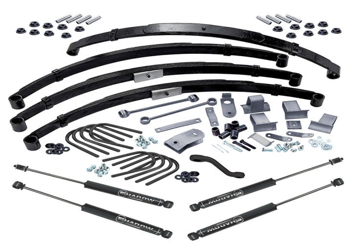 Superlift K849 Suspension Lift Kit 3.5" Jeep Wrangler YJ 87-95 2 Door (Shadow Shocks)