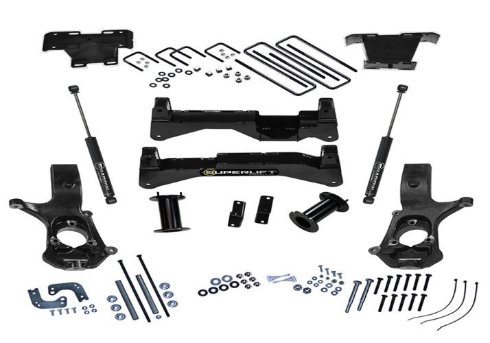 Лифт комплект подвески 8" Chevrolet Silverado 1500/GMC Sierra 1500 07-16 (Shadow Shocks) Superlift K894
