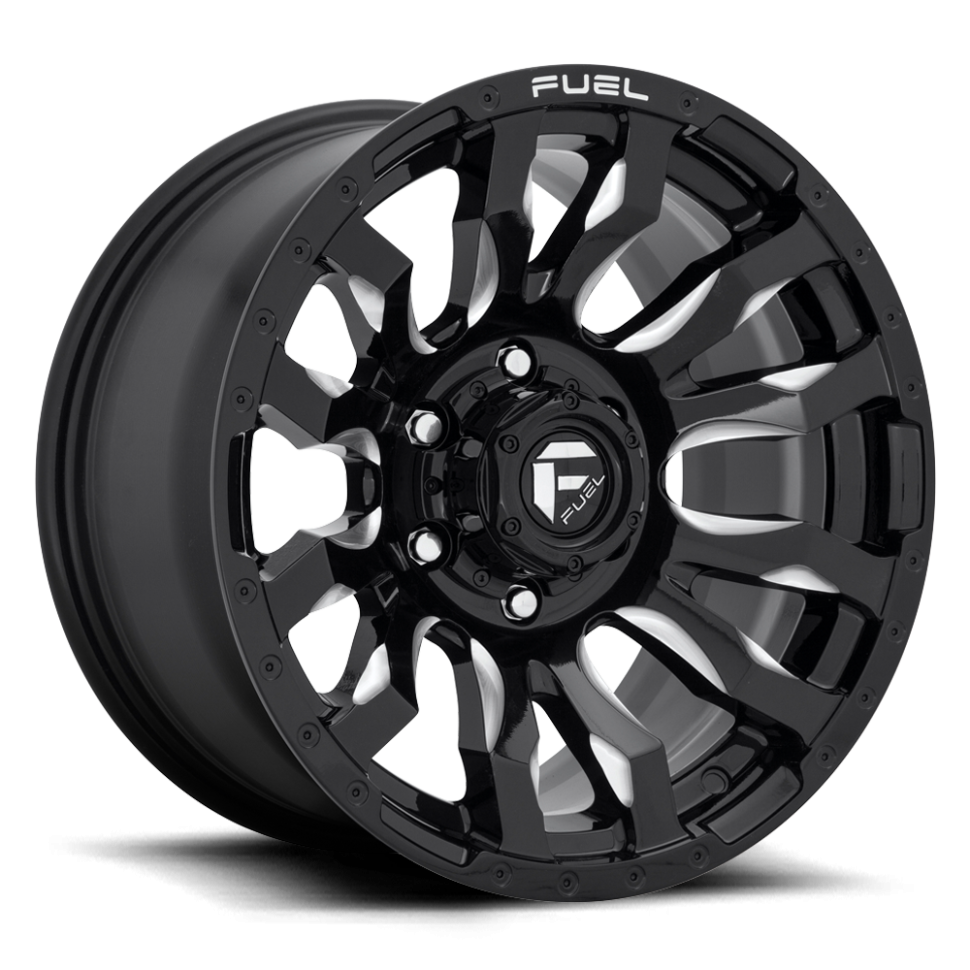 Колесный диск Fuel Off Road Blitz Gloss Black Milled 22x10 ET-18 D67322008947