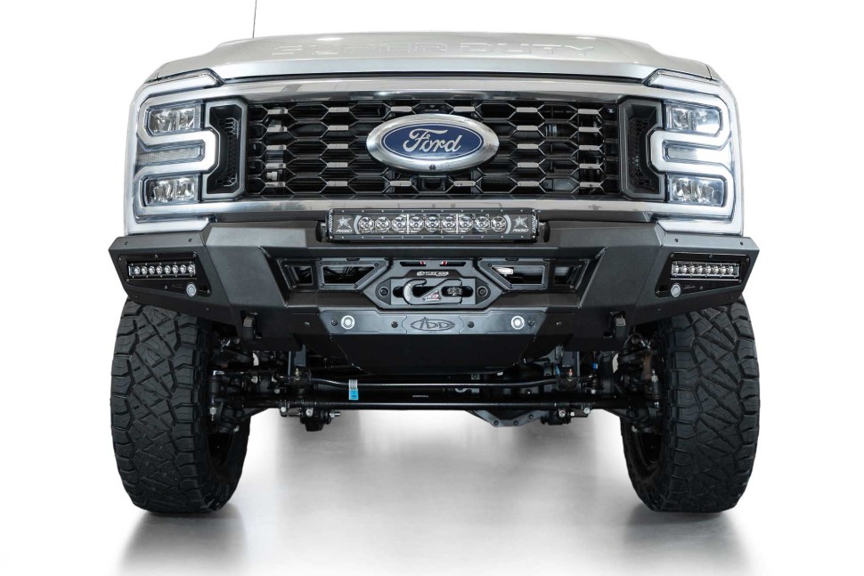 Передний бампер под лебёдку Ford F-250/F-350 23-25 Addictive Desert Designs F810335070103