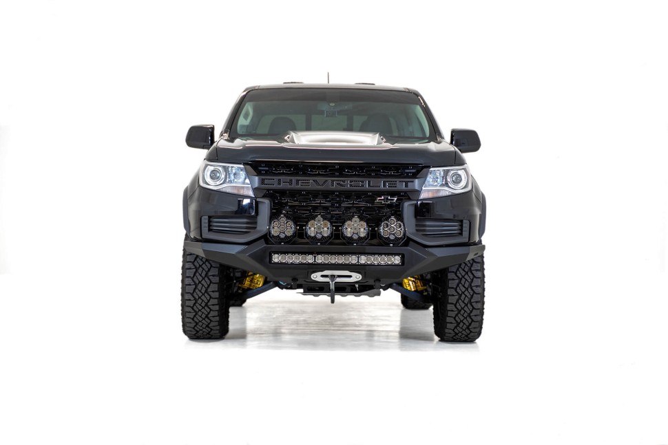Передний бампер под лебёдку Chevrolet Colorado ZR2 21-22 Addictive Desert Designs F451202190103