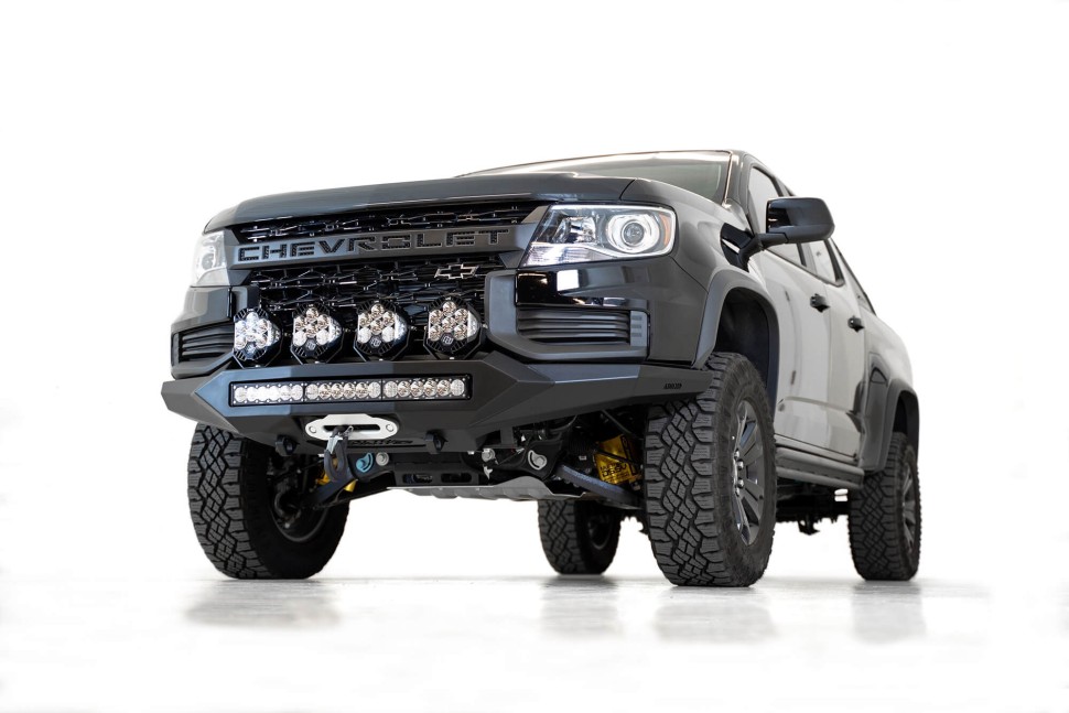 Передний бампер под лебёдку Chevrolet Colorado ZR2 21-22 Addictive Desert Designs F451202190103