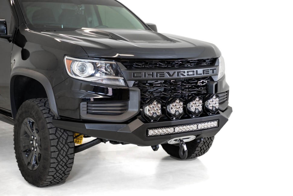 Передний бампер под лебёдку Chevrolet Colorado ZR2 21-22 Addictive Desert Designs F451202190103