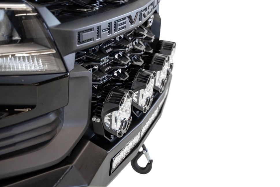 Передний бампер под лебёдку Chevrolet Colorado ZR2 21-22 Addictive Desert Designs F451202190103